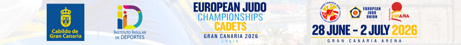 CAMPEONATO DE EUROPA CADETE DE JUDO GRAN CANARIA 2026