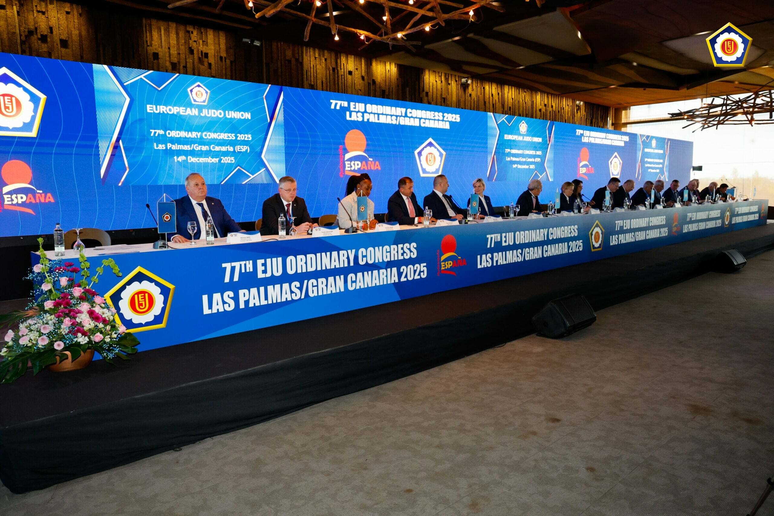 Concluye con gran éxito el Congreso Ordinario de la Unión Europea de Judo celebrado en Maspalomas