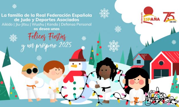 Feliz Navidad y próspero Año Nuevo 2025 de parte de la familia de la RFEJYDA