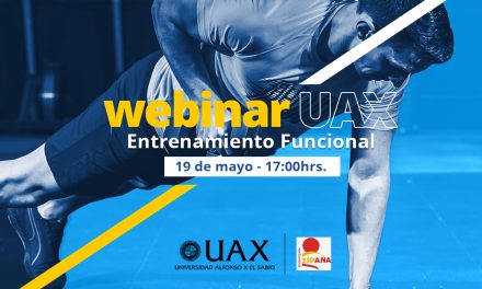 UAX invita en exclusiva a nuestros Federados a un interesante Webinar sobre Entrenamiento Funcional