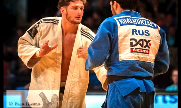 Nikoloz Sherazadishvili medalla de bronce en Dusseldorf