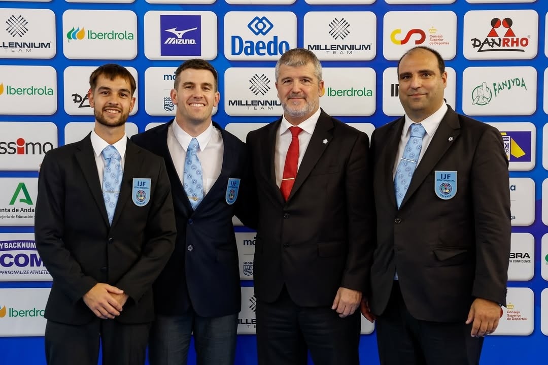 Fran González, Asier Marco e Iker Otegui, Árbitros Continentales