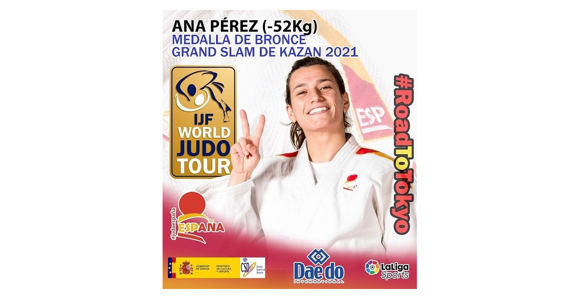Ana Pérez, medalla de BRONCE en el Grand Slam de Kazan 2021