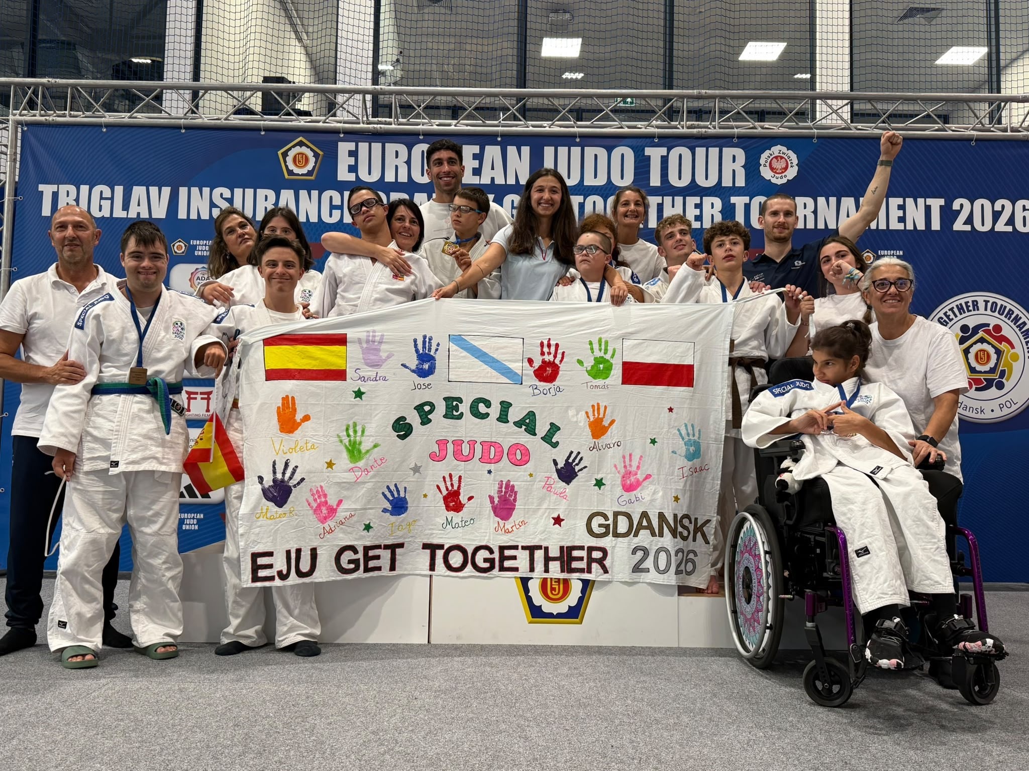 Diez medallas para la representación española en el Get Together Tournament de Gdansk