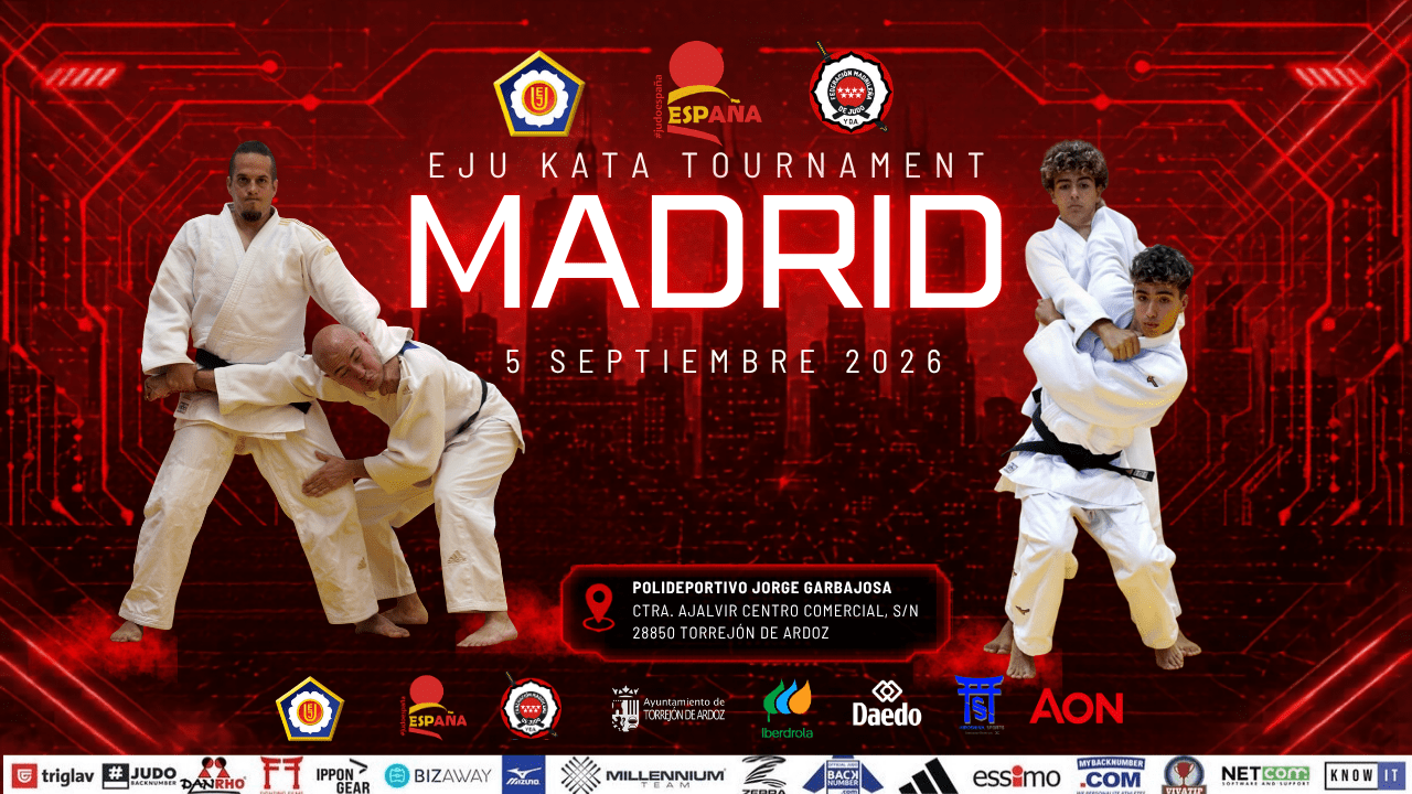 MADRID ACOGERÁ UNA PRUEBA DEL  «EJU KATA TOURNAMENT 2026» ,  ADEMÁS DEL SEMINARIO Y EXAMEN DE JUECES