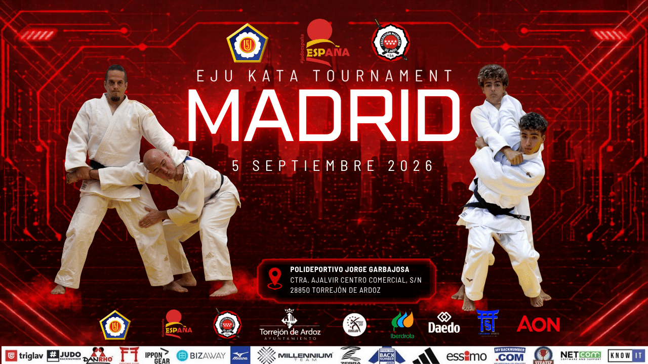 MADRID ACOGERÁ UNA PRUEBA DEL  «EJU KATA TOURNAMENT 2026» ,  ADEMÁS DEL SEMINARIO Y EXAMEN DE JUECES