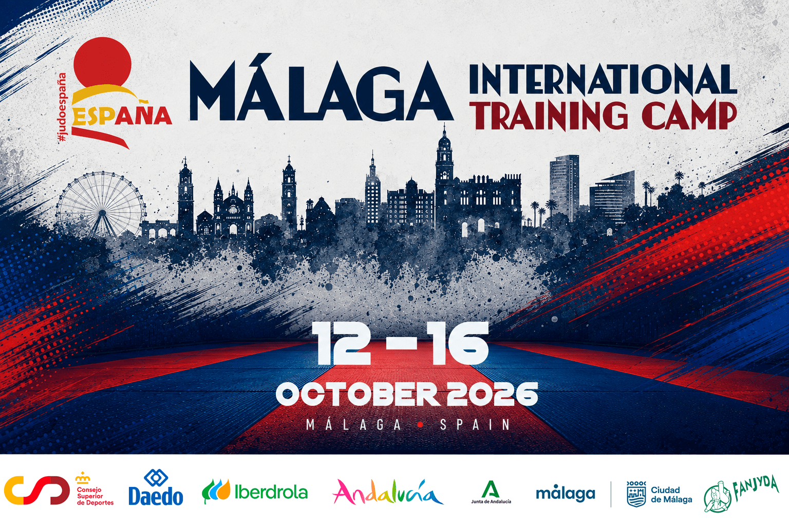 MÁLAGA SE CONVIERTE EN PUNTO DE ENCUENTRO DEL JUDO INTERNACIONAL CON LA CELEBRACIÓN EN OCTUBRE DEL TRAINING CAMP 2026