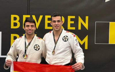 Gran actuación española en la Copa de Europa de Jiu-Jitsu en Beveren, Bélgica