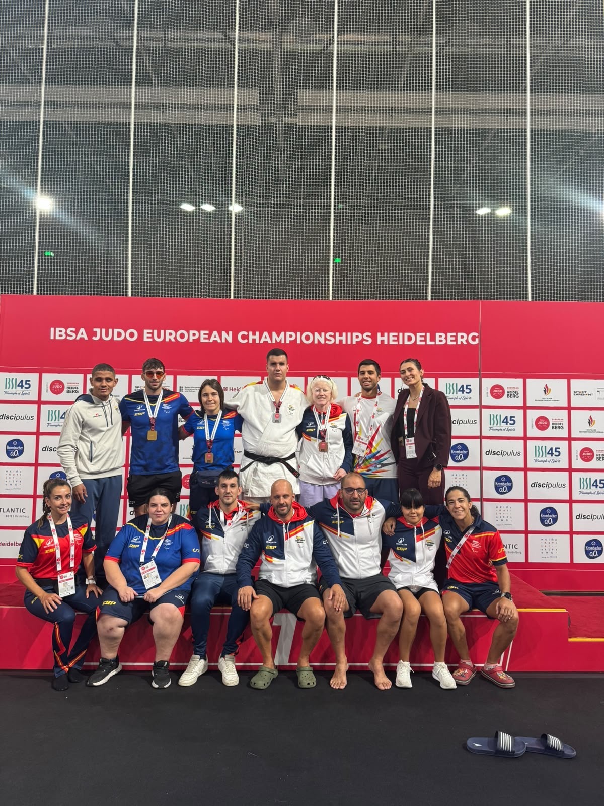 ESPAÑA CIERRA EL EUROPEO IBSA DE HEIDELBERG CON CINCO MEDALLAS Y UNA PLATA POR EQUIPOS