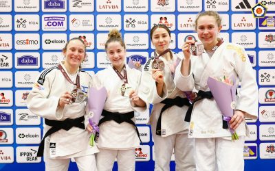 Gran actuación del judo español en las European Cup Senior de Riga y Cadete de Porec