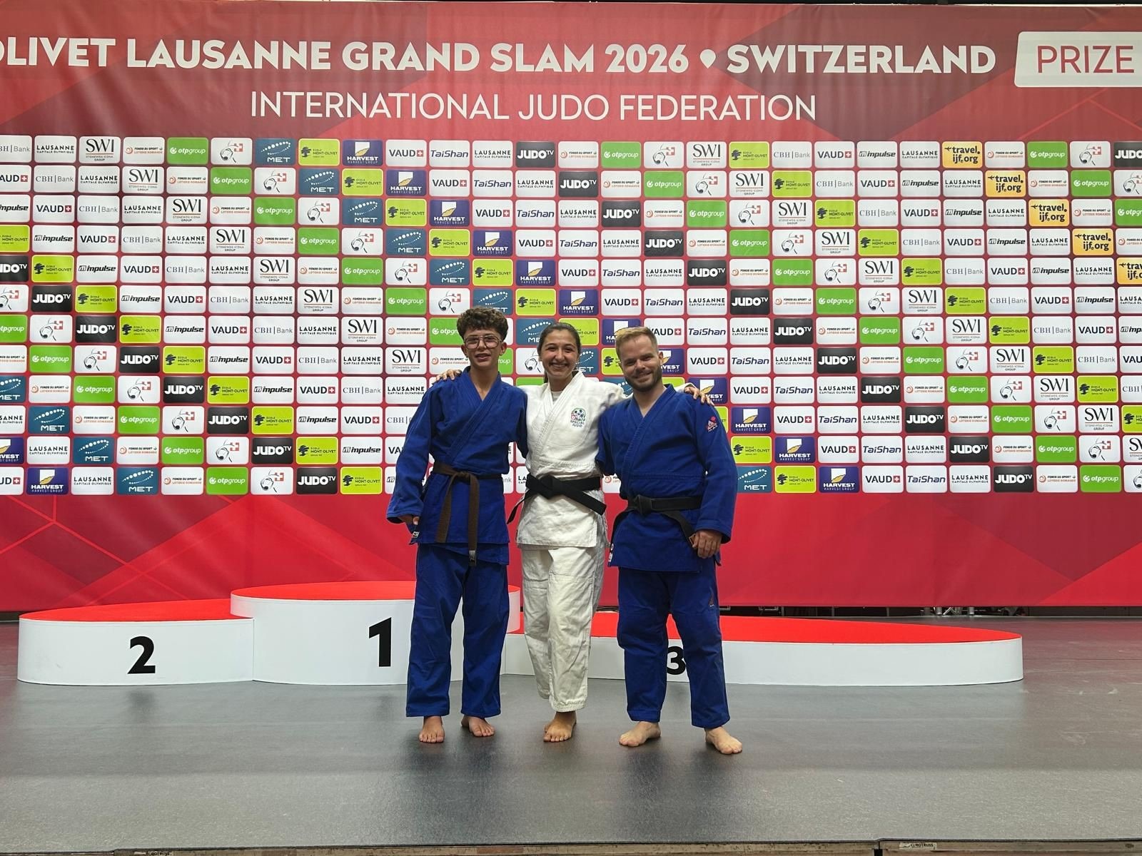 Javier Sanz conquista el bronce en el «Adapted Judo Grand Slam» de Lausana