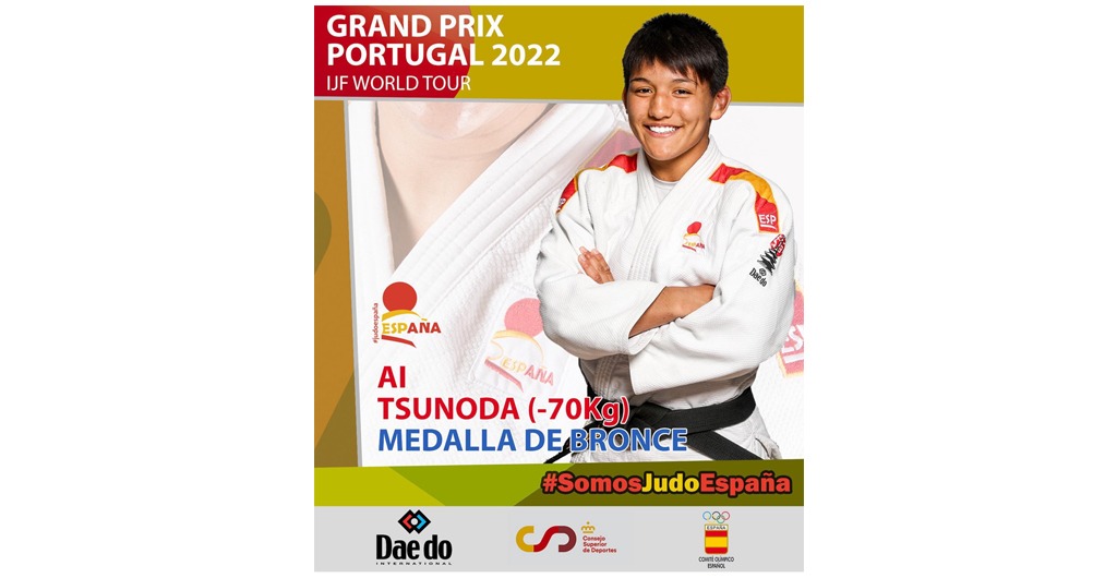 Ai Tsunoda, medalla de BRONCE en el Grand Prix de Portugal 2022