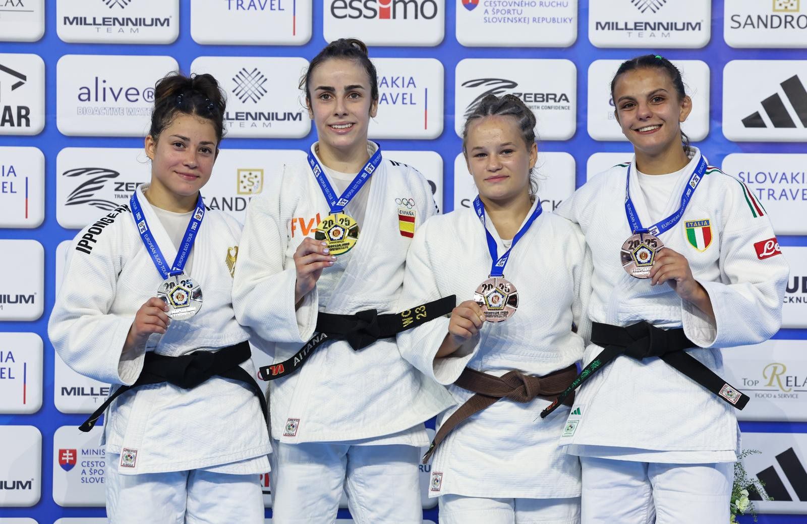 Aitana Díaz, oro en el Campeonato de Europa Júnior de Bratislava (-48 kg)