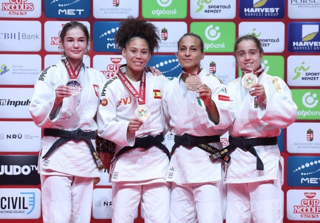 Ayumi Leiva conquista en Budapest su primer oro en un Grand Slam