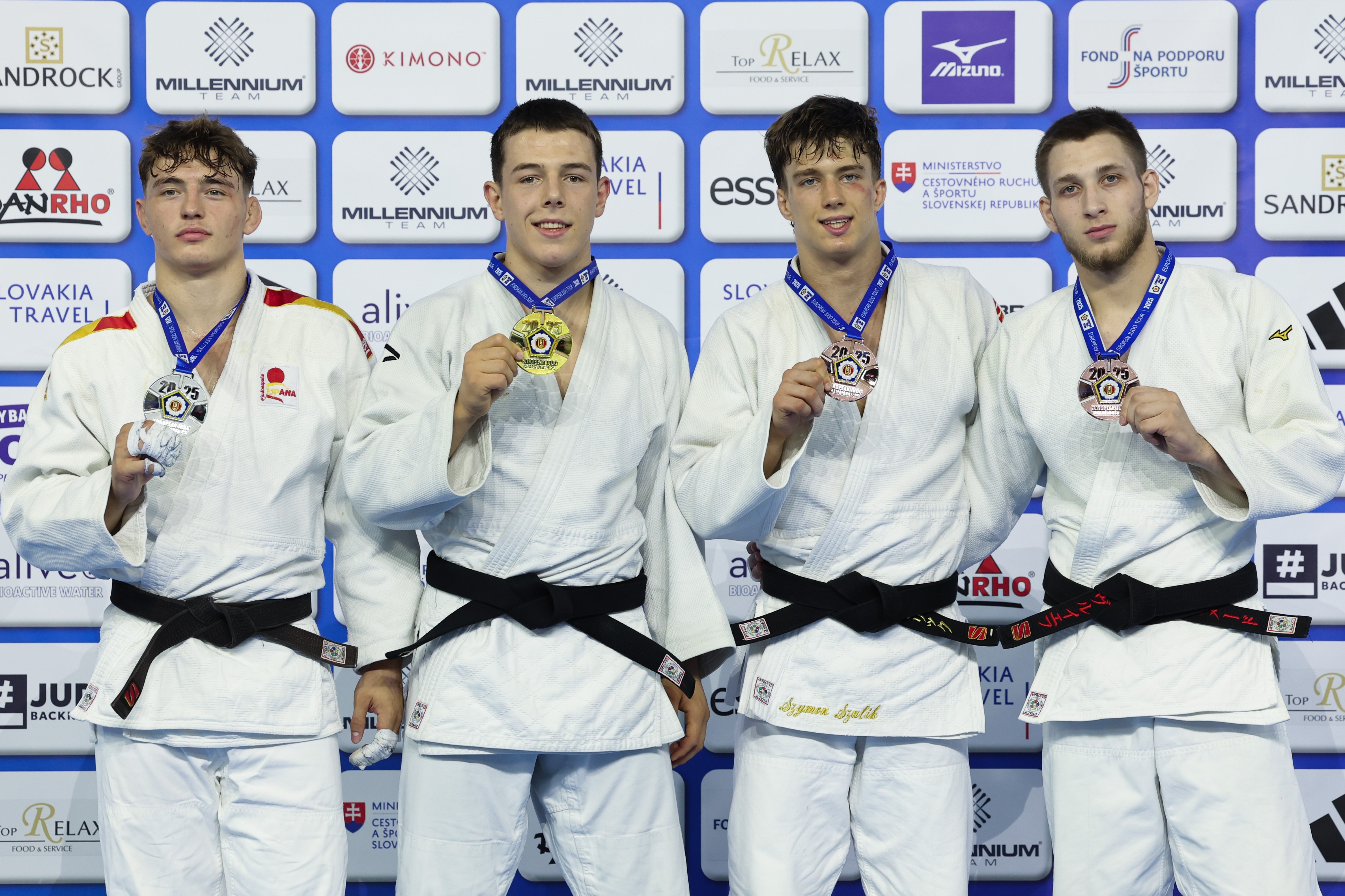 Iñaki Baztán logra la medalla de plata en el Europeo Júnior de Judo en Bratislava