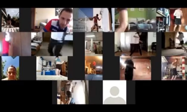 El Equipo del CAR entrena desde casa