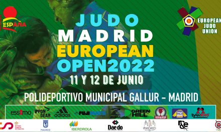 Judo Madrid European Open 2022 y Examen Arbitraje IJF-A