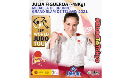Julia Figueroa, medalla de BRONCE en el Grand Slam de Tel Aviv 2021