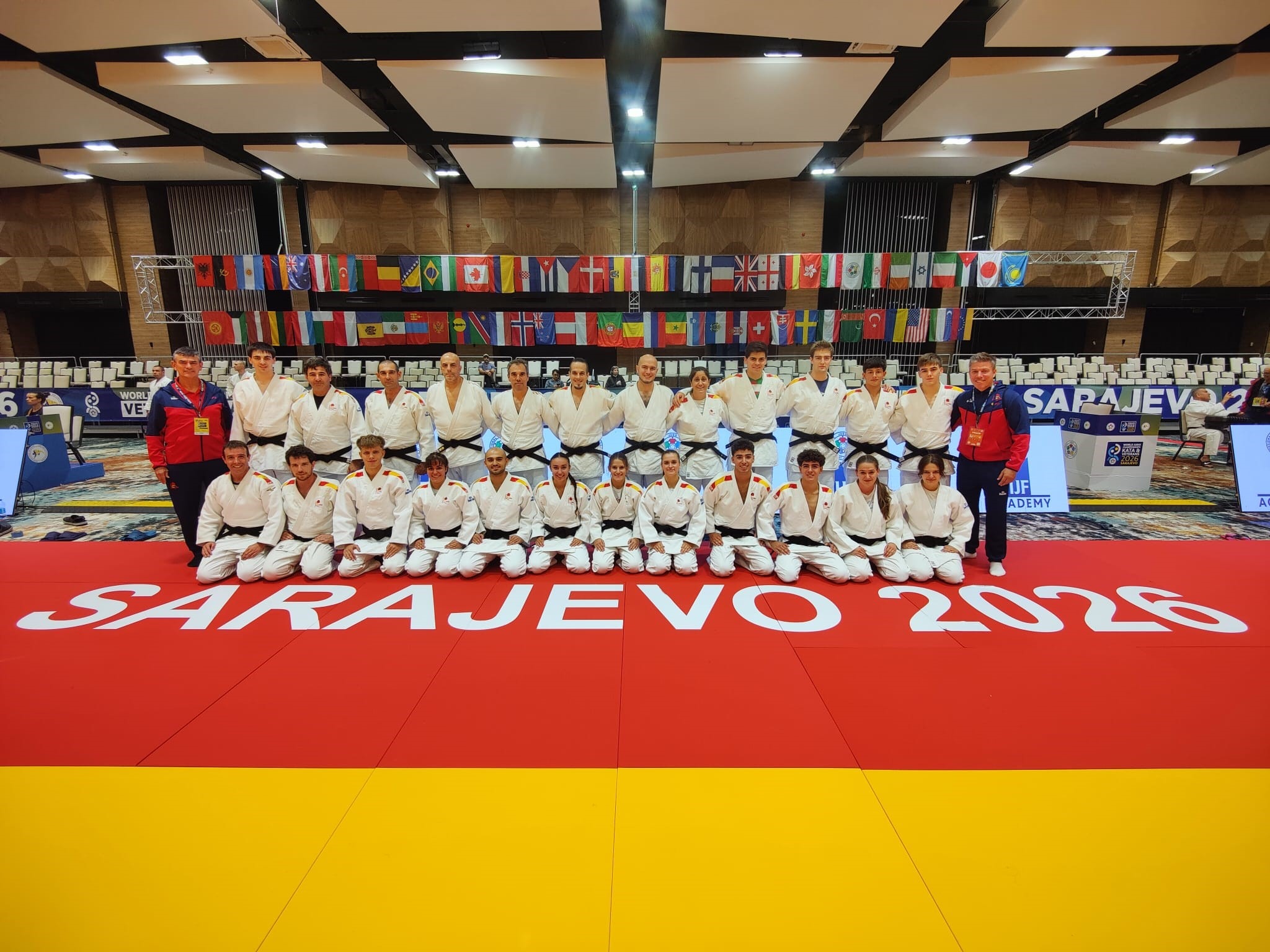 España conquista tres medallas en el Campeonato del Mundo de Kata de Sarajevo