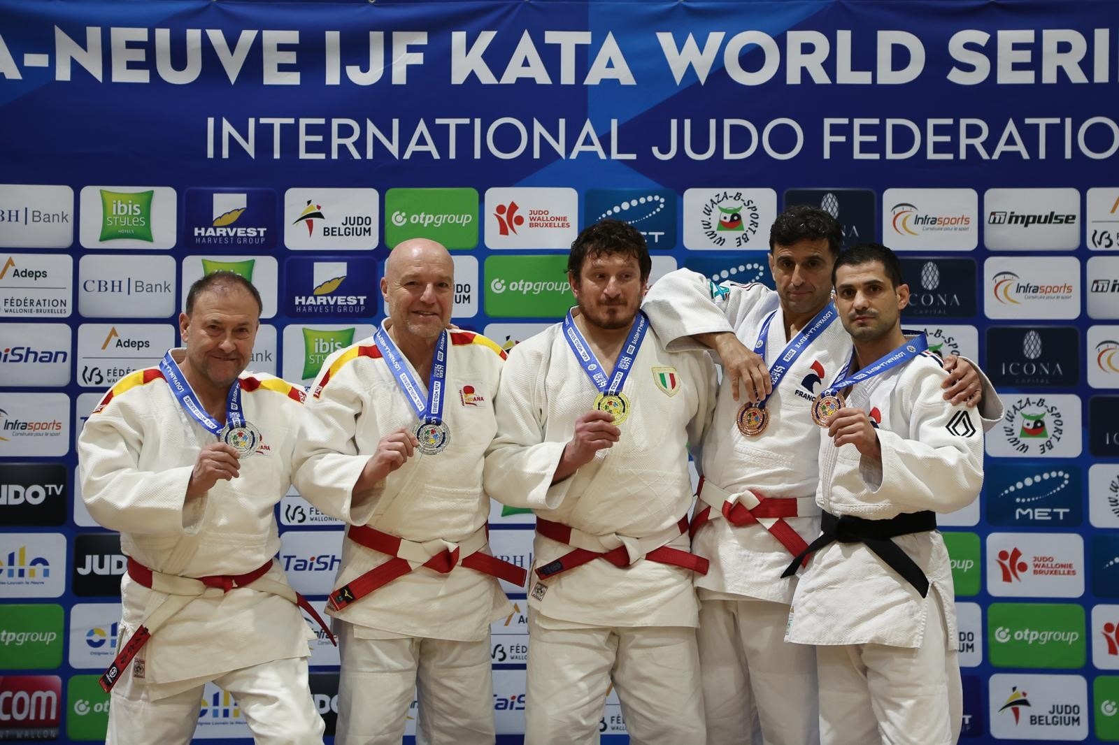 Fran Nicolás y Tibor Kozma, plata en Koshiki no Kata en el IJF Kata World Series 2026 de Bélgica