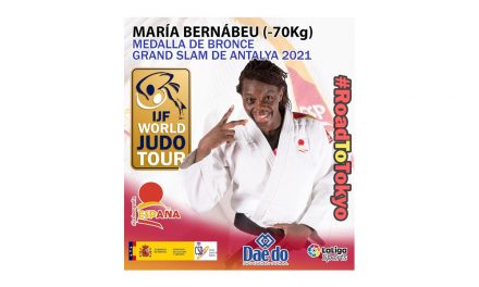 María Bernabéu, medalla de BRONCE en el Grand Slam de Antalya 2021