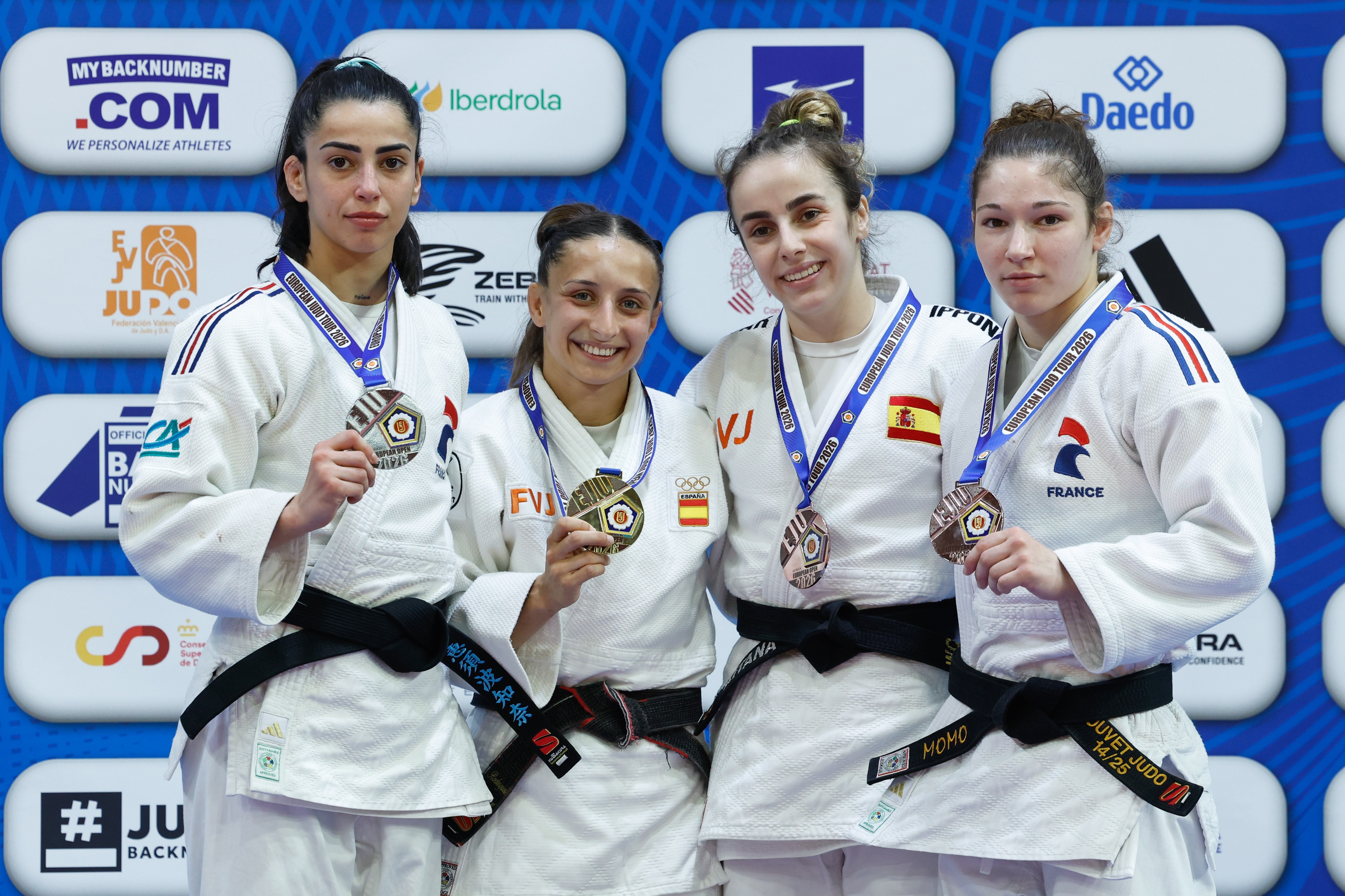 Seis medallas para España en el European Open de La Nucía 2026