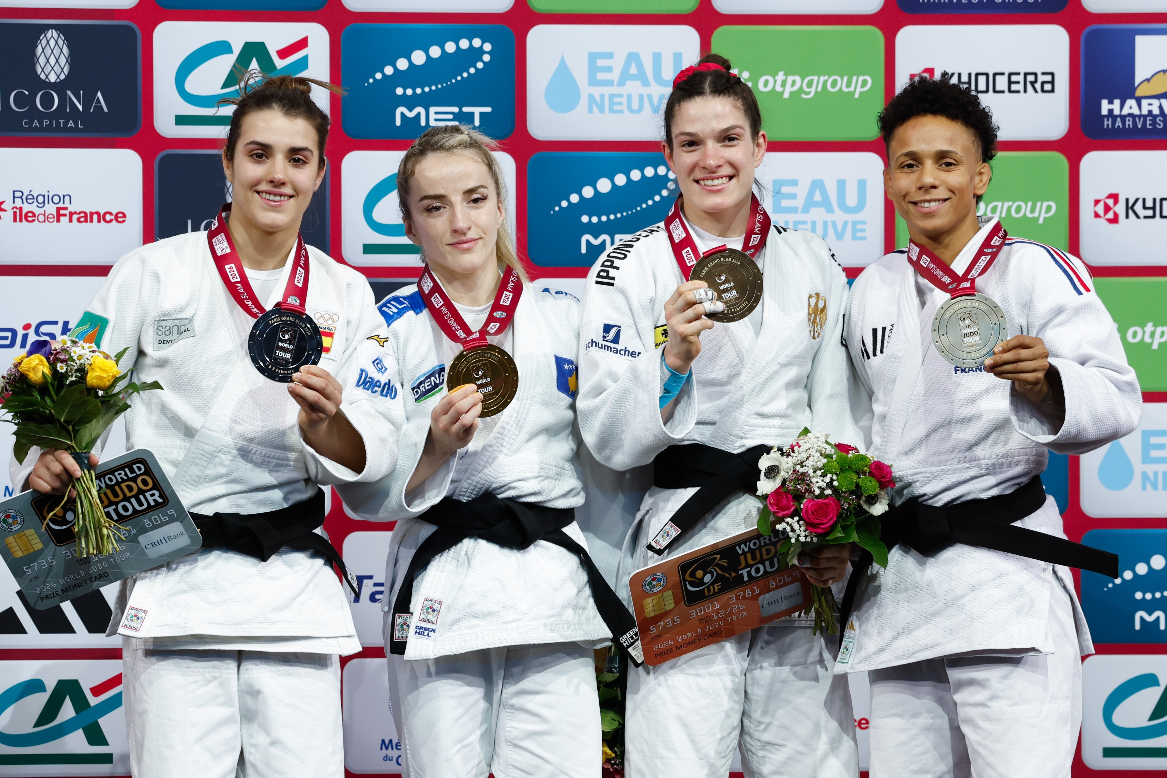 Plata para Ariane Toro y quinta posición para Laura Martínez en el Grand Slam de París