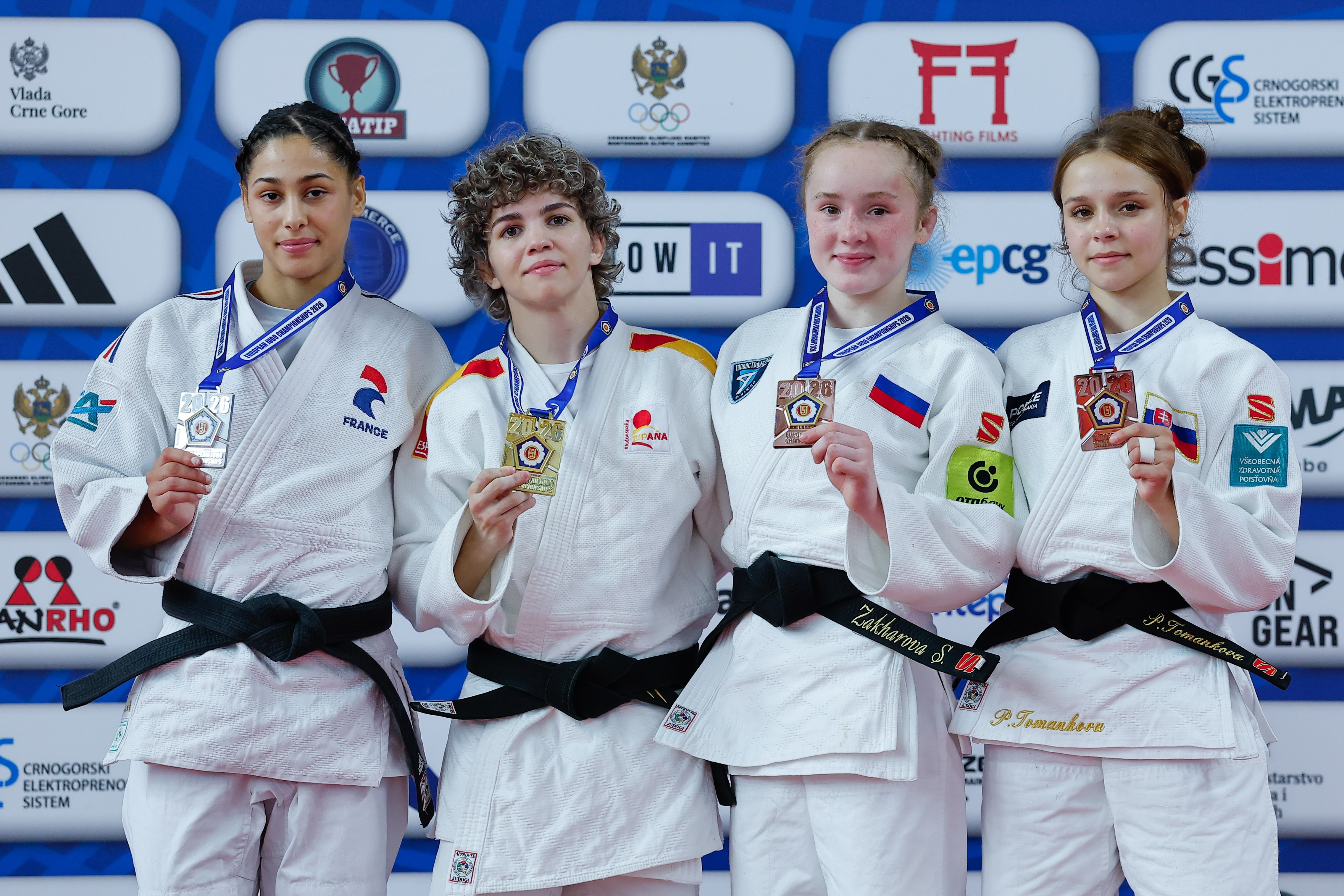 Claudia Pla se corona campeona de Europa júnior y Marta Beorlegui conquista el bronce en Podgorica