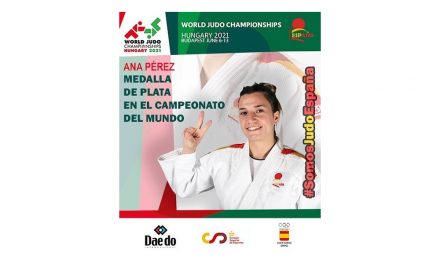 Ana Pérez Box medalla de PLATA en el campeonato del mundo de judo 2021