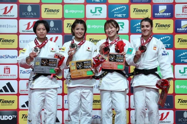 Ariane Toro y Ai Tsunoda cierran el año con dos bronces en el Grand Slam de Tokio