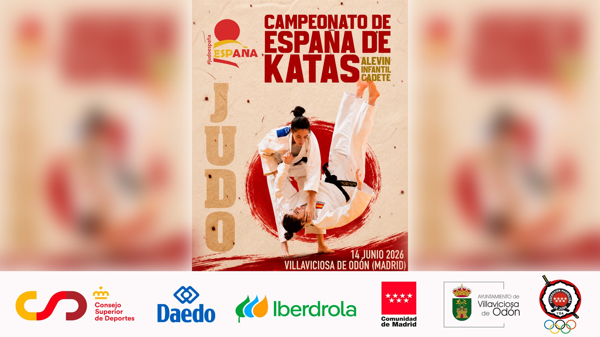 CAMPEONATO DE ESPAÑA DE KATA ALEVÍN, INFANTIL y CADETE 2026