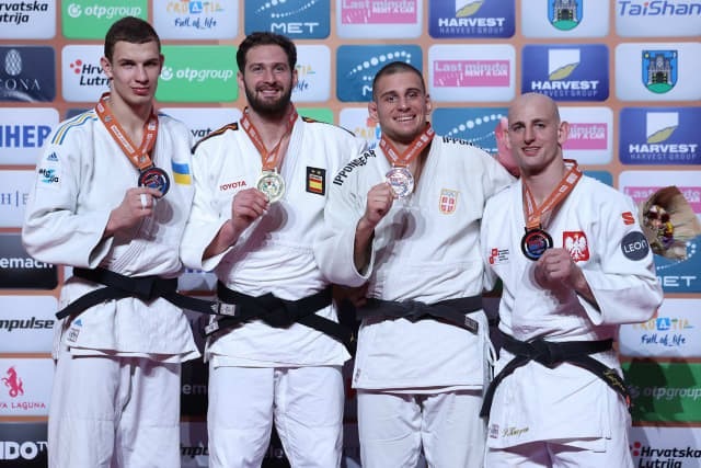 España brilla en el Grand Prix de Zagreb: oro para Niko Sherazadishvili y plata para Anton Shuhalieiev, que se suman a las tres medallas del primer día